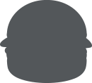 Gray burger icon.
