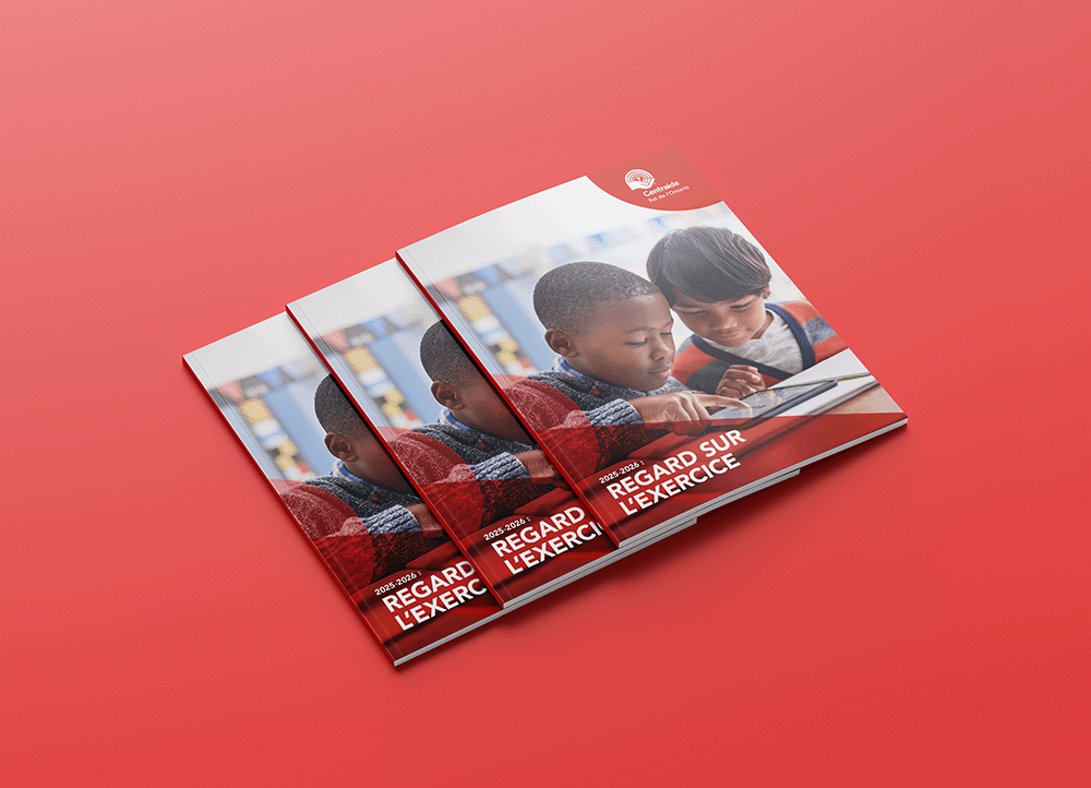 Annual Report cover.